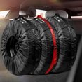 thumbnail image 1 of maskred Protective Spare Tire Cover For Car Waterproof And Sun Proof And Delamination Red S, 1 of 6