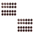 thumbnail image 4 of Transemion 24pieces Effective Decoration Balls Easy To Christmas Essentials Durable coffee 2Set, 4 of 6