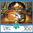 thumbnail image 1 of Buffalo Games Le puzzle Charles Wysocki All burned Out en 300 pièces, 1 of 5