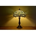 thumbnail image 1 of Tiffany Style Desk Lamp Table Bedside LED Lamp Bedroom Stained-Glass 18.1'' Height Multi-color, 1 of 4