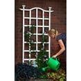 thumbnail image 3 of Vita Classic London Trellis, White PVC Vinyl, VA68201, 3 of 3