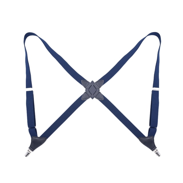 tredstone Stay Handsome And Secure With Adjustable Suspender Braces Adjustable Size dark blue