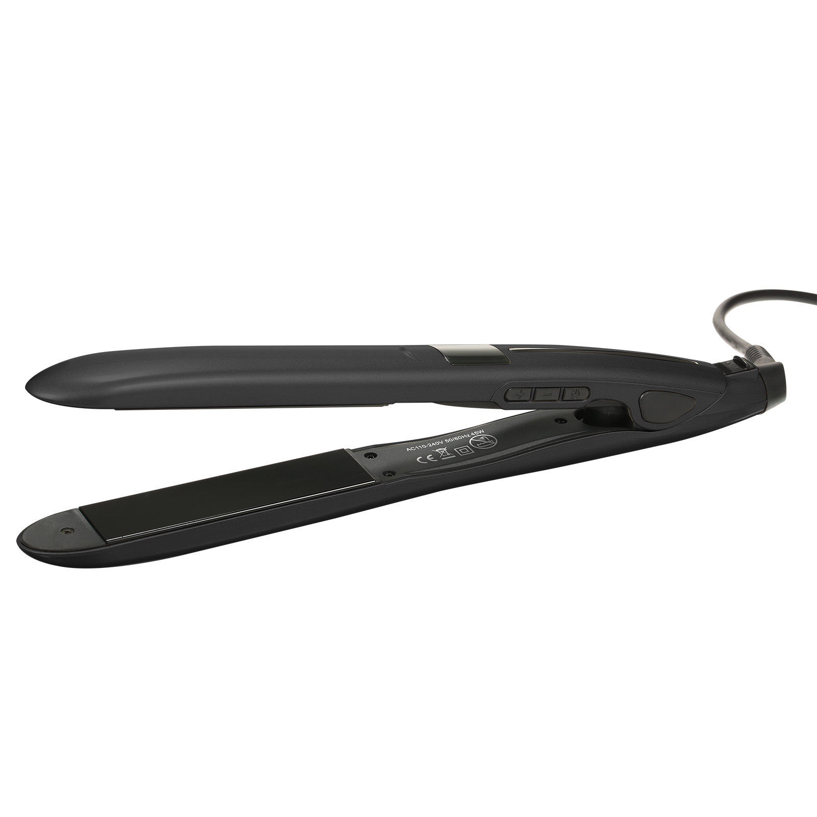Hair Straightener with LED Display Women Fashion Salon Hairstyling Tools Adjustable Temperature