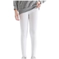 thumbnail image 4 of QIPOPIQ Girls Basic Solid Leggings Clearance, 4 of 8
