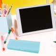 thumbnail image 4 of Amzcrzy Desk Organizer Pencil Storage Student Organizer Pen Pouch Pencil Case Translucent Frosted Stationery Case College Essentials Pencil Box Classroom Organization Office Organization, 4 of 5