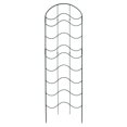 thumbnail image 1 of Achla Designs FT-16 77 In Waves Wrought Iron Garden Lattice Trellis, Black, 1 of 4