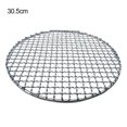 thumbnail image 1 of Maille Ronde en Acier Inoxydable Antiadhésive pour Barbecue Coréen Outil de Barbecue au Bacon, 1 of 5