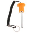 thumbnail image 2 of jinwen Weight Stack Pin Accessories Multipurpose Stainless Steel Weight Machine Pin Orange 10x80mm, 2 of 9