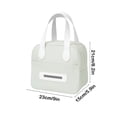 thumbnail image 3 of Fridja Under Clearance 5$ Lunch Bag Rice Insulated Bag Large Capacity Lunch Box Bag Waterproof Ice Bag Office Lunch Bag Handheld Storage Bag Welcome Home Decorations, 3 of 6