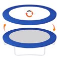thumbnail image 1 of ExacMe Upgraded Double-Sided Trampoline Replacement Pad– Fits 8-16ft, No Pole Holes, Durable Spring Cover for Maximum Protection, 1 of 9