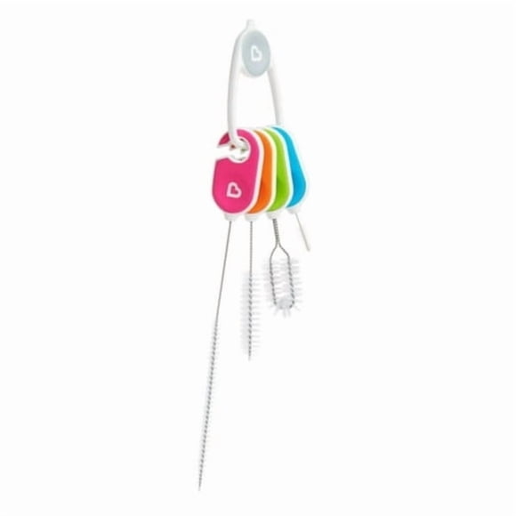 Munchkin Ensemble de Brosses de Nettoyage pour Bouteilles et Tasses