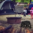 thumbnail image 2 of Portable Mazar Square Folding Stool for Outdoor Camping Hiking Fishing Backpacking and Kitchen Step Support, 2 of 4