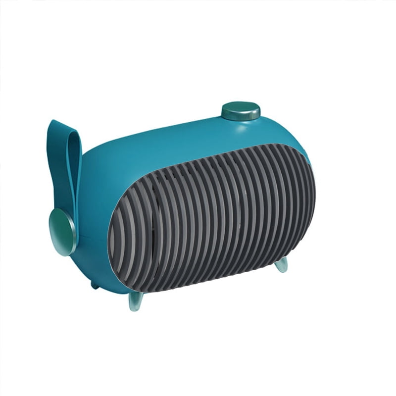 Jinsinto Space Heater - Mini Portable Space Heater for Home and Office - Small Energy Efficient Space Heater with Overheat Protection - Retro Space Heater for Bedroom, Camping Tent, RV Trailer, Green