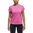 thumbnail image 1 of ADIDAS Climalite DH3671 T-Shirt Jacquard Haut Vrai Magenta Rose ( S ), 1 of 1