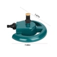 thumbnail image 3 of 360 Degree Lawn Sprinkler, Automatic Rotating Sprinkler, Sturdy Base Yard Sprinkler for Garden Irrigation, Large Area Coverage, Outdoor Water Sprinkler, 3 of 8