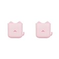 thumbnail image 2 of Ruiboury Remote Control Holder Wall Mounted Self Adhesive Storage Box Multifunctional Mobile Phone Organizer Office Hotel pink red 2Set, 2 of 6