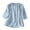 Blue, variant on TSADFHJI Womens Tops Long Sleeve Casual Womens New Cotton and Art Loose Embroidered Shirt Top Tshirt Xl White
