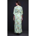 thumbnail image 3 of Bimba Rayon Bulbul Bird Ladies Long Gown Boho Beach Cocktail Party Maxi SlitDress-Medium, 3 of 6