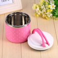 thumbnail image 4 of Layer Stainless Steel Thermo Thermal Insulated Lunch Box Bento Food Container With Handle, 4 of 7
