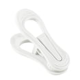 thumbnail image 1 of Fixing Clip Round Head PP Clip for Functional Round Tube Hanger Accessories Windproof Fixed Drying Clothes White Black Clip, 1 of 8