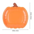 thumbnail image 3 of Pumpkin Dish Theme Party Decorations Disposable Paper Dinner Dish Pumpkin Decorations 9 Inches Paper Dinner Dish, 3 of 6