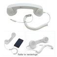 thumbnail image 4 of Combiné Téléphonique Rétro 3,5 mm Classique pour Téléphones Mobiles Blanc, 4 of 8