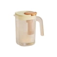 thumbnail image 3 of Fufafayo 3Pcs Large-Capacity Water Pitcher, 2200ML High-Temperature Jug, Refrigerator Beverage Bucket, Plastic Fruit Tea Pitcher for Summer Drinks Kitchen Dining Room, 3 of 9
