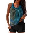 thumbnail image 1 of Birdeem Women Conservative Print Strappy Back Set Two Piece Swimsuits Swimdress, 1 of 12