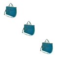 thumbnail image 4 of kurtrusly Style With Trendy And Spacious Tote Bag Fashionable And Versatile Messenger Bag atrovirens 3Set, 4 of 6