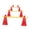 4Pcs, variant on Milaget Adjustable Obstacle Training Set Interactive for Running Pet Exercise Sports 6Pcs