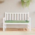 thumbnail image 1 of vidaXL Garden Bench Cushion Leaf Pattern 120x50x7 cm Fabric, 1 of 4