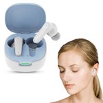 Blue Language Translator Ecouteur Appareil d'interprétation simultanée prend en charge plusieurs langues Casques sans fil Ecouteurs Bleu #51G6w