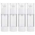 thumbnail image 1 of Transparent Plastic Airless Bottles for Travel and Storage 30ml, 1 of 8