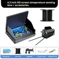 thumbnail image 1 of Underwater Fishing Camera,Fish Finder Underwater Visual HD Camera with Temperature Sensing and Night Vision Probe for Fishing Gift,Night Vision Camera, 1 of 1