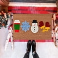 thumbnail image 2 of WIFKLSIIPG Funny Christmas Doormat Merry Catmas Doormat Meowy Christmas Doormat Cat Doormats Funny Welcome Mat Funny Doormat front Porch Rug Doormat Cute Warming Carpet, 2 of 5