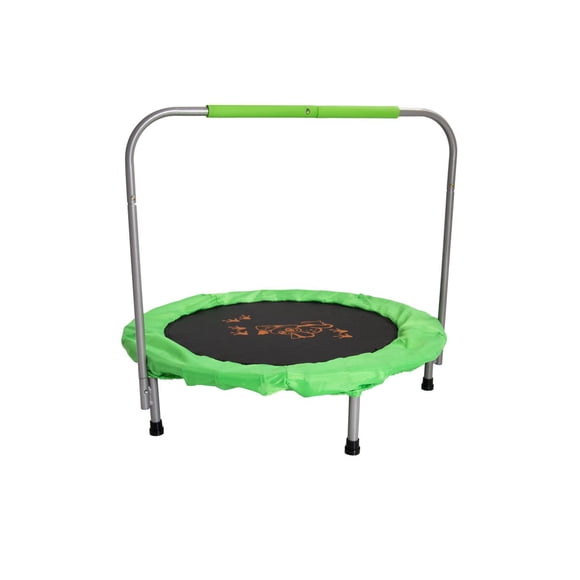 TRAMPOLINES SKYWALKER 36 PO Mini videur, rebondeur, mini trampoline pour enfants et tout-petits, ASTM, rembourrage de sécurité et guidon