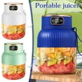 thumbnail image 2 of Mélangeur Gobelet Extracteur de Jus USB Rechargeable Smoothies Mélangeur Machine à Fruits, 2 of 8