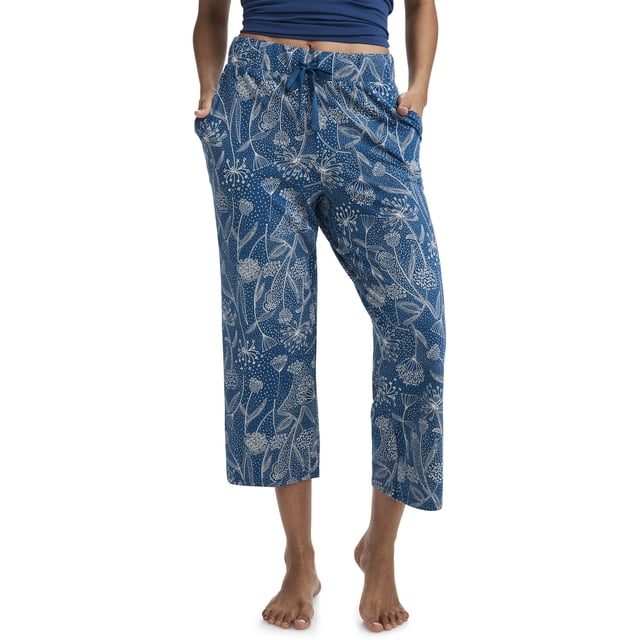 Jockey Pantalon Capri Extensible en Coton Biologique pour Femmes