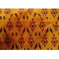 thumbnail image 4 of oneOone Cotton Silk Fabric Argyle Style Ikat Printed Craft Fabric BTY 42 Inch Wide, 4 of 4