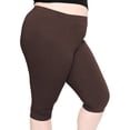 thumbnail image 1 of Stretch Is Comfort Women's Plus Size Knee Length Leggings| Adult X-Large - 7x, 1 of 5