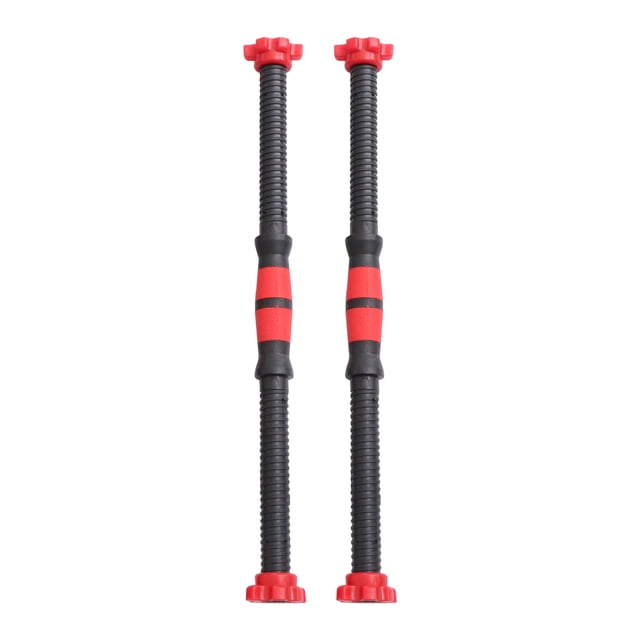 KAKOWELY Dumbbell Bar 2pcs 50cm Dumbbell Bars Dumbbell Handles Weight Lifting Spinlock Collar Set with 4pcs Nuts for Gym Barbells Dumbbell Bars Strength Training (Random Color)