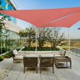 thumbnail image 2 of Yescom 2 Pack 20 Ft 97% UV Block Triangle Sun Shade Sail Canopy Outdoor Patio Backyard, 2 of 11