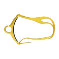 thumbnail image 3 of S SERENABLE Snorkeling Head Strap Replacement Comfortable Training Gear Breathing Tube Fixed Yellow, 3 of 9