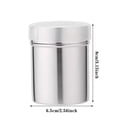 thumbnail image 3 of 1 Pack Shaker Dispenser Container Stainless Steel For Flour Powdered Baking Cocoa Cornstarch Bakeware with Lids 8x8 Glass Bakeware with Lids Ceramic Bakeware Small Baking Pans for Oven Ceramic Baking, 3 of 4