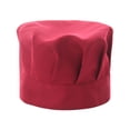 thumbnail image 1 of Yhmxh Kitchen Gadgets Cooking Gadgets Kitchen Gifts Home and Kitchen Chef Hat Adult Baker Kitchen Cooking Chef Cap Chef Cap, 1 of 4