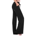 thumbnail image 2 of DDAPJ pyju Womens Bootcut Yoga Pants,Plus Size Workout Gym Sweatpants Straight Wide Leg Cargo Trousers with Pockets, 2 of 7
