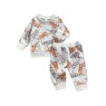 thumbnail image 2 of Fortune Garçon Bébé Chandail à Manches Longues Motif Tiger + Pantalon, 0-24m, 2 of 8