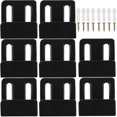 thumbnail image 1 of SHISUYAN 8 Sets U Bracket Headboard Wall Mounting Bracket Wall Display Wall Hook, 1 of 9