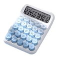 thumbnail image 2 of AKEGAMN Clearance! Standard Calculator 12 Digit Desktop Large Display And Buttons Calculator With Large LCD Display For School Home & Business Use Automatic Sleep . Pen 12-digit calculator is perfec, 2 of 8