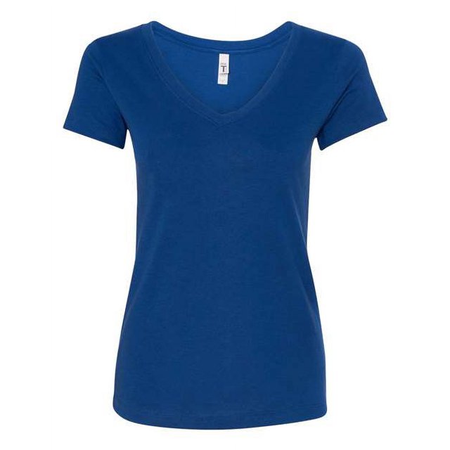 Next Level Womens Ideal V, XS, Royal